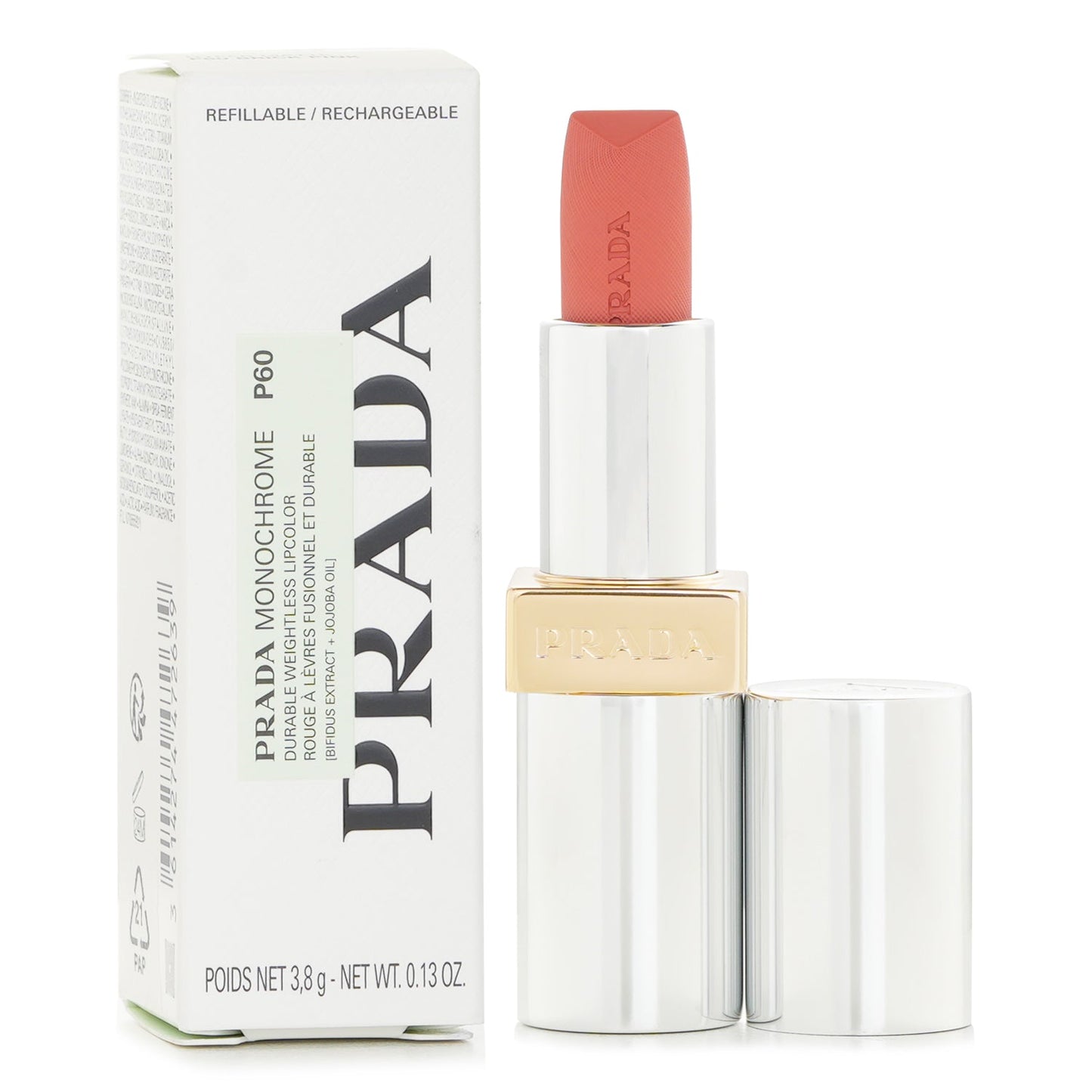 Prada Monochrome Hyper Matte - # P60 Brick Pink  3.8g
