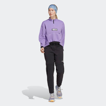 Women's adidas TERREX Utilitas Hiking Zip-Off Pants