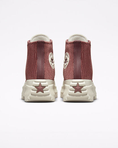 Run Star Hike Platform Striped Knit High Top