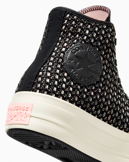 Chuck Taylor All Star Lift Platform Crochet High Top