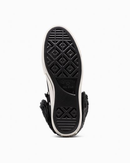 Chuck Taylor All Star Fold-Over Lift Platform XHi Faux Fur
