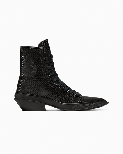 Chuck 70 De Luxe Pointed Platform Woven Leather