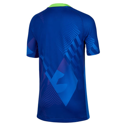 Nike Brazil 2025 Stadium Away (Women's Team) Big Kids' Dri-FIT Soccer Replica Jersey