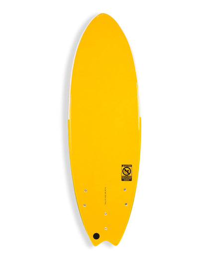 Sprout Softboard 5'4 - White/Yellow
