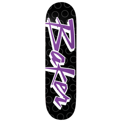 Baker Skateboard Deck Andrew Reynolds Purple Pain 8.25" x 31.875"