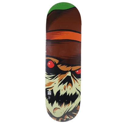 Birdhouse Skateboard Deck Tom Schaar Scarecrow Brown 9.0" x 32"