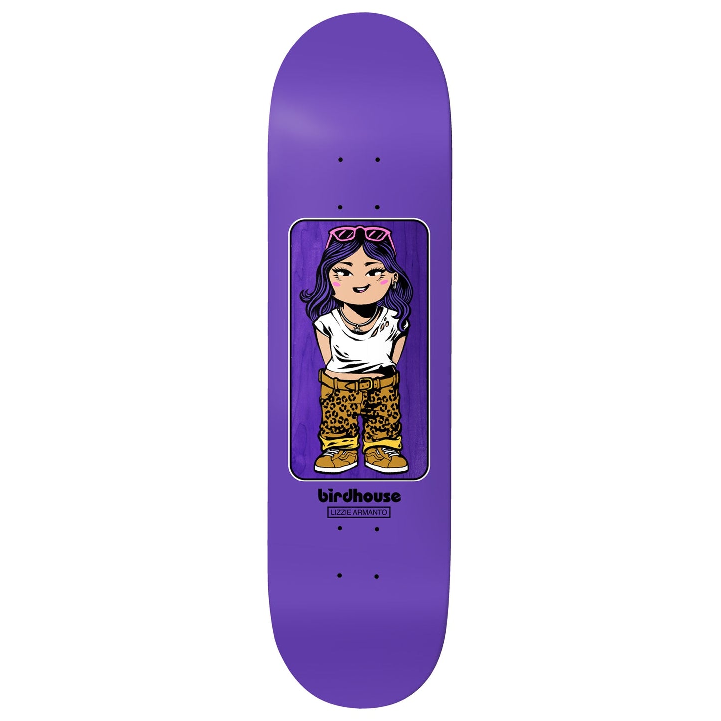 Birdhouse Skateboard Deck Lizzie Armanto Toy Box 8.0" x 31.75"