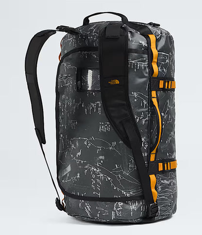 The North Face - Base Camp Duffel S - Anthracite Grey Conrad Topo Print/Summit Gold