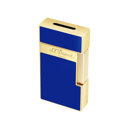 S.T. DUPONT Biggy Golden Blue Lighter/Briquet 025005
