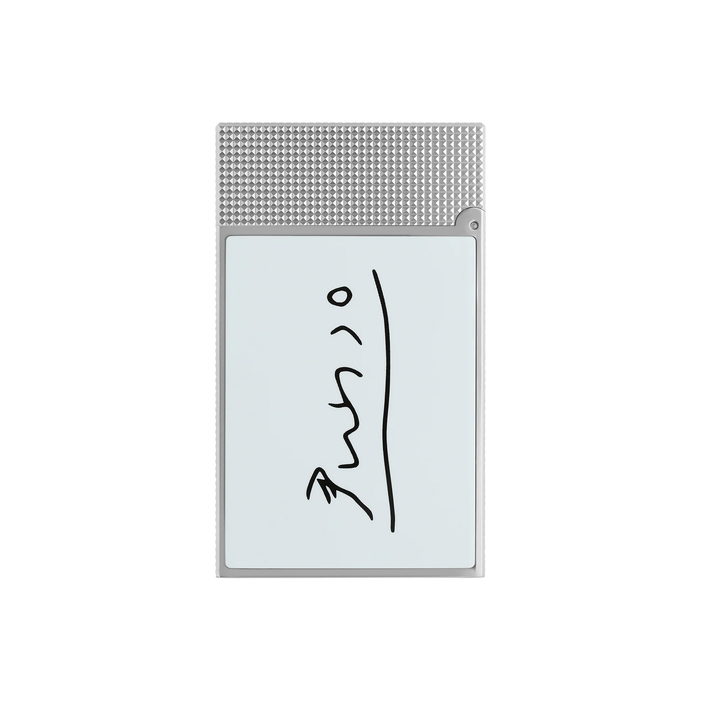 S.T. DUPONT LIGNE 2 PICASSO WHITE LIGHTER/BRIQUET C16001