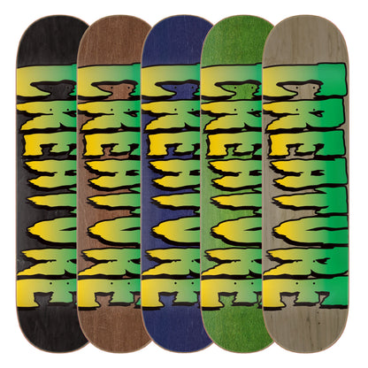 Creature Skateboard Deck Logo Stumps (Assorted) 8.51" x 31.88"