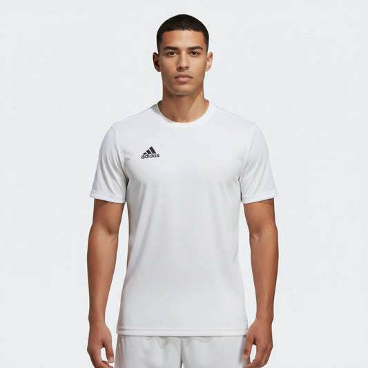adidas Men's Entrada 22 Poly Tee White