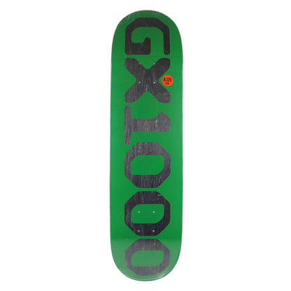 GX1000 Skateboard Deck OG Logo Green/Black 8.125" x 31.75"