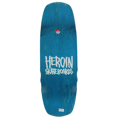 Heroin Skateboard Deck Swampy Stomp (Assorted) Assorted 10.5" x 32.625"