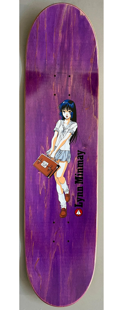 JK Industries Skateboard Deck Lynn Minmay Screened 8.25" x 32.25"