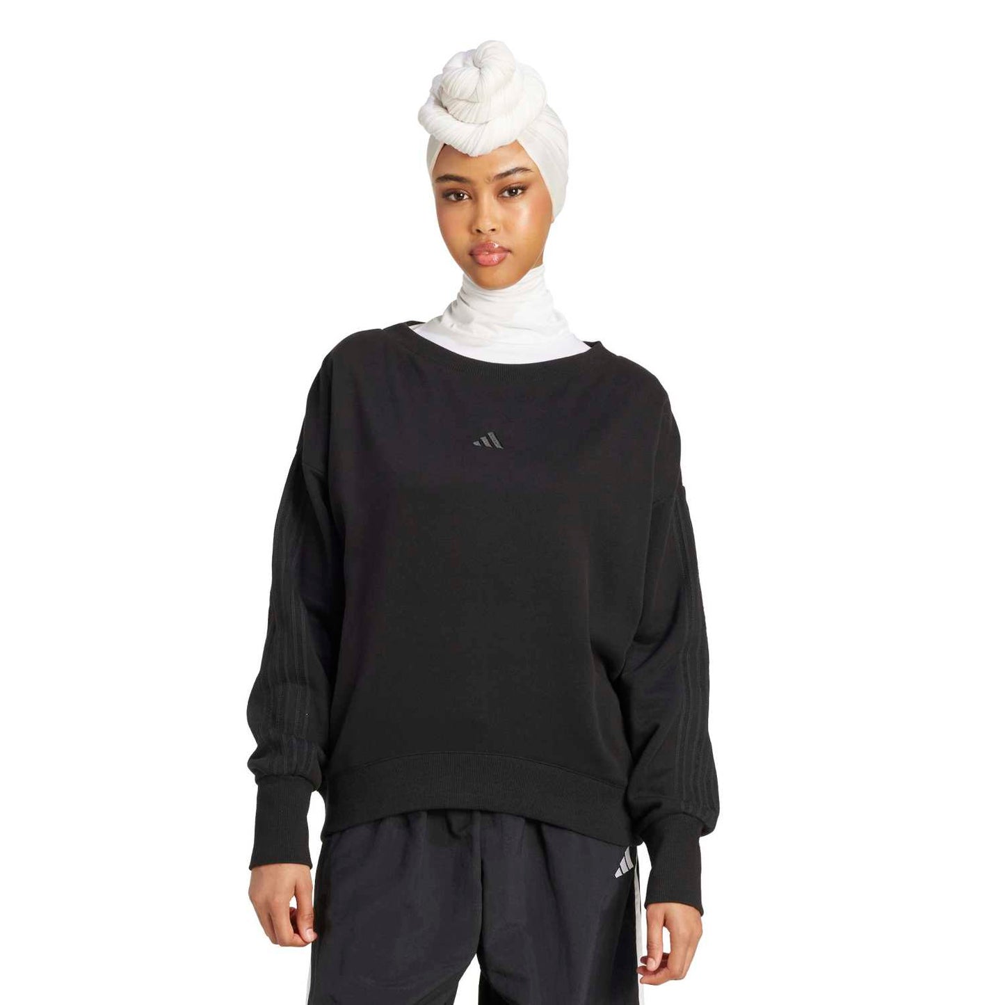 3-Stripes Loose Sweatshirt - Womens