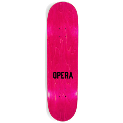 Opera Skateboard Deck Face Black 8.0" x 31.6"