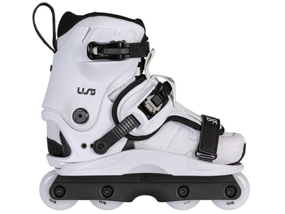 USD Shadow Team White Aggressive Skates