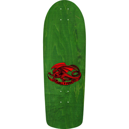 Powell Peralta Skateboard Deck McGill Skull and Snake Green/Gold Foil Old School Reissue