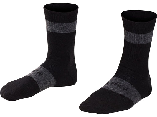 Sock Trek Race Merino Wool Crew Medium (39-41) Black