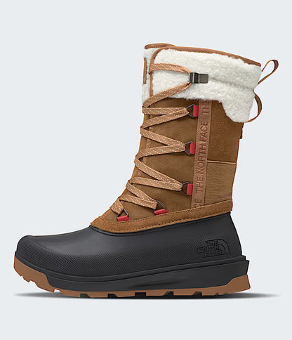 The North Face - Women's Shellista VI Mid WP - Timber Tan/TNF Black