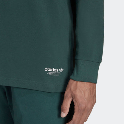 Men's adidas Graphics Campus Long Sleeve Polo Shirt