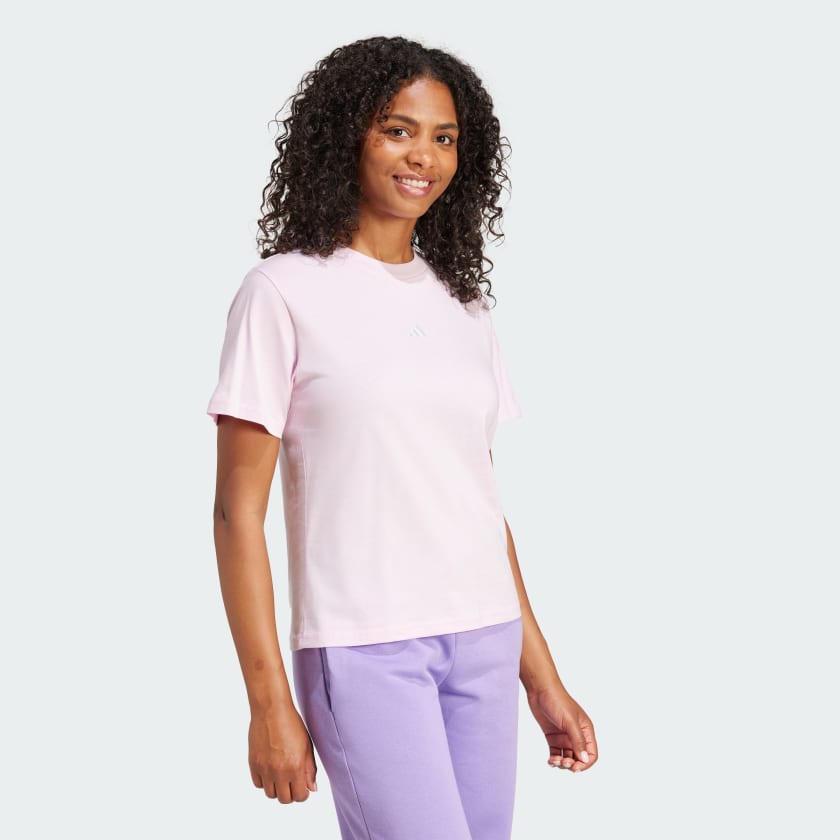 Women's adidas Essentials Small Logo Cotton Tee