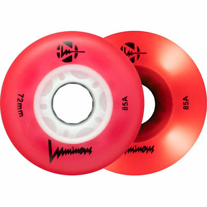 Luminous LED 72mm/85A Wheels (Pack of 4)