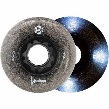 Luminous LED 72mm/85A Wheels (Pack of 4)