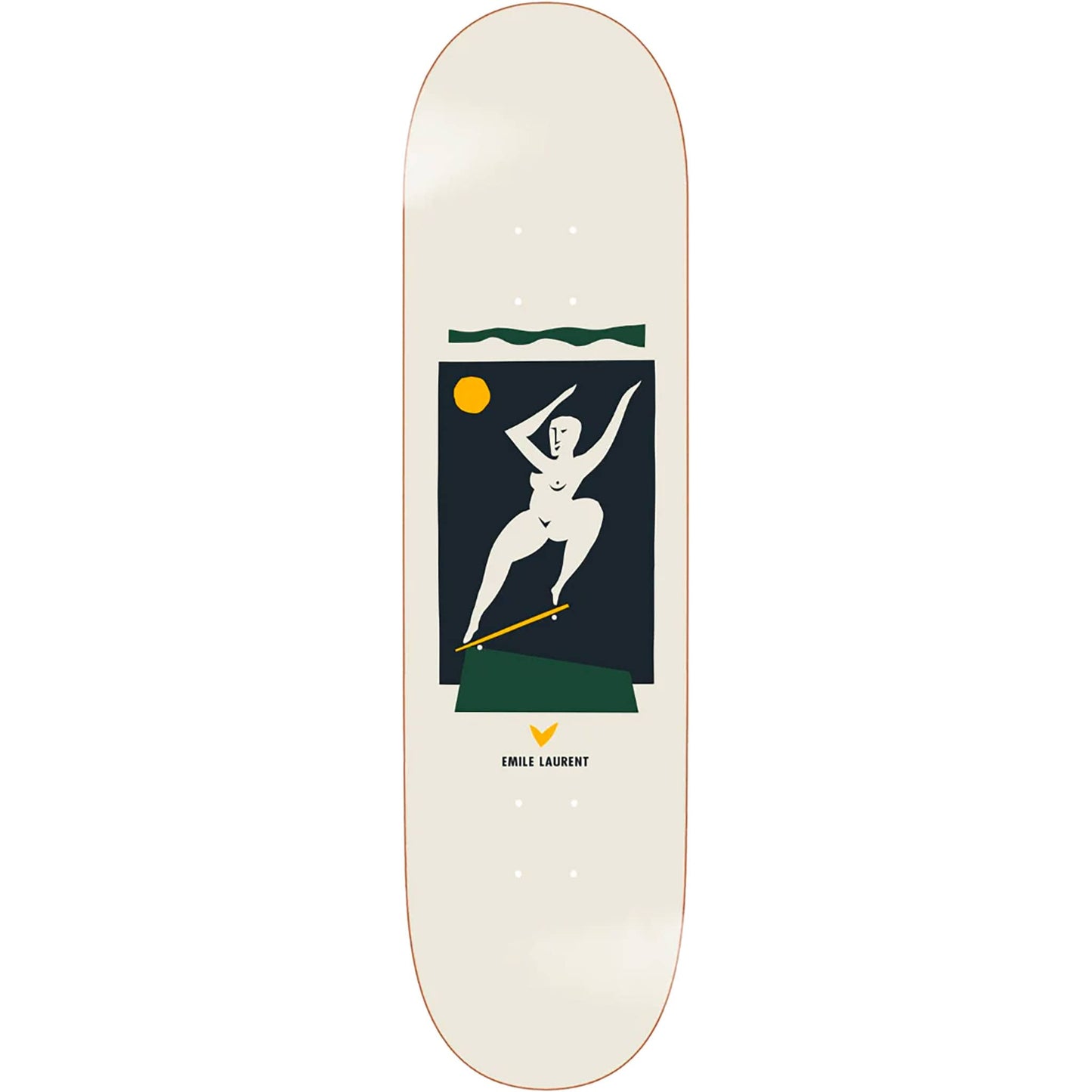 Polar Emile Laurent Crooks Skateboard Deck 8.125"