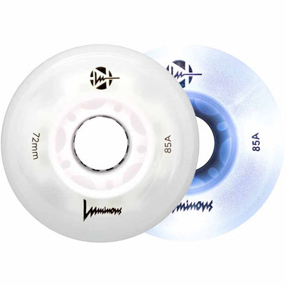 Luminous LED 72mm/85A Wheels (Pack of 4)